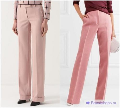 Узкие женские брюки со стрелками. Обзор фасонов