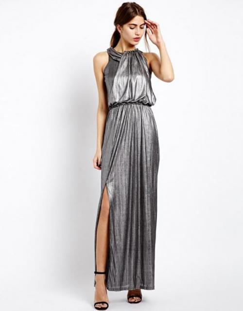 Платье серебристое с чем носить. Как и с чем носить серебристое платье