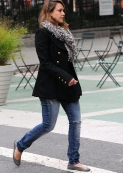 Зимнее черное пальто с чем носить. Как носить различные модели? 05