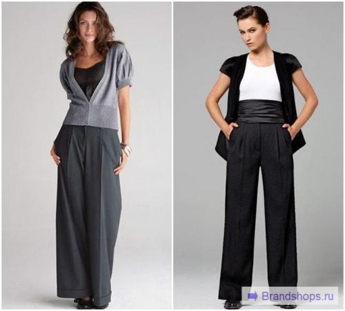 Узкие женские брюки со стрелками. Обзор фасонов