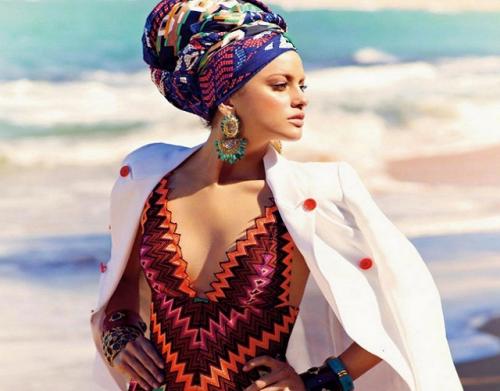 Теплый шарф на голову. шарф-палантин на голове. 17