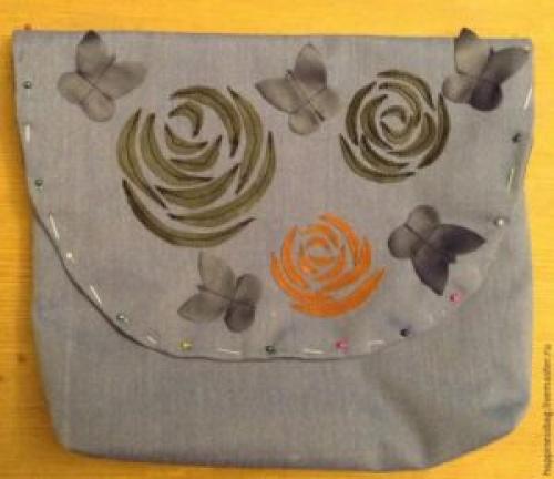 Аппликация на сумку своими руками. Аппликация из кожи на сумку своими руками