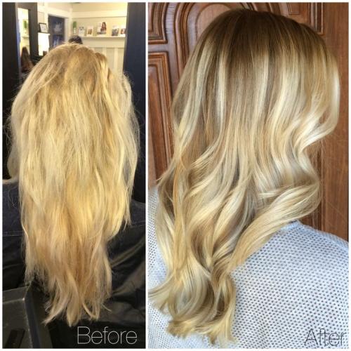 Из блонда в русый в домашних условиях. Из блонда в русый: окрашивание волос