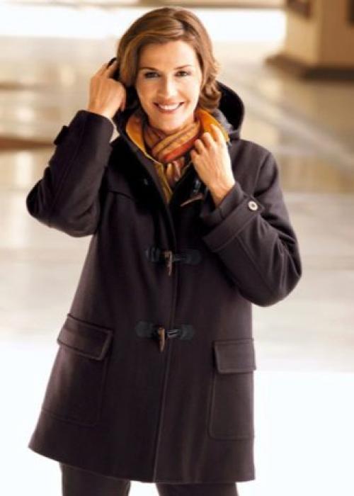 Зимнее черное пальто с чем носить. Как носить различные модели? 01