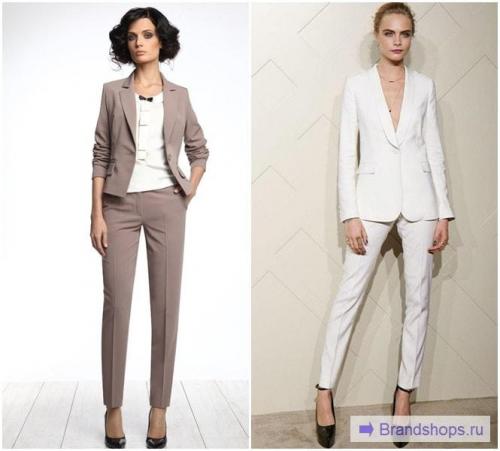 Узкие женские брюки со стрелками. Обзор фасонов