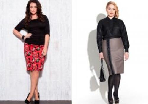 Сшить длинную юбку для полных. Выкройки юбок для полных женщин