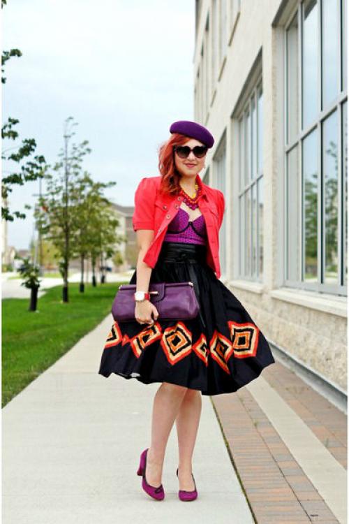 Лавандовая сумка с чем носить. С чем носить фиолетовую сумку: самые лучшие примеры