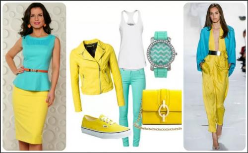 Неоновый желтый цвет. Как сочетать неоновые цвета в одежде и не ослепить окружающих