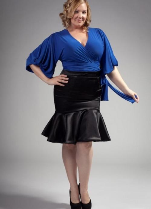 Сшить длинную юбку для полных. Выкройки юбок для полных женщин