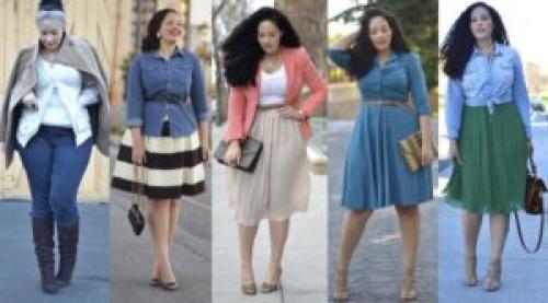 Модные луки для полных женщин з. Как одеваться стильно и красиво полным женщинам после 40