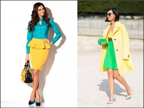 Неоновый желтый цвет. Как сочетать неоновые цвета в одежде и не ослепить окружающих