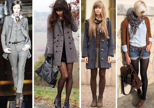 С чем носить ботинки с меховым отворотом. 09