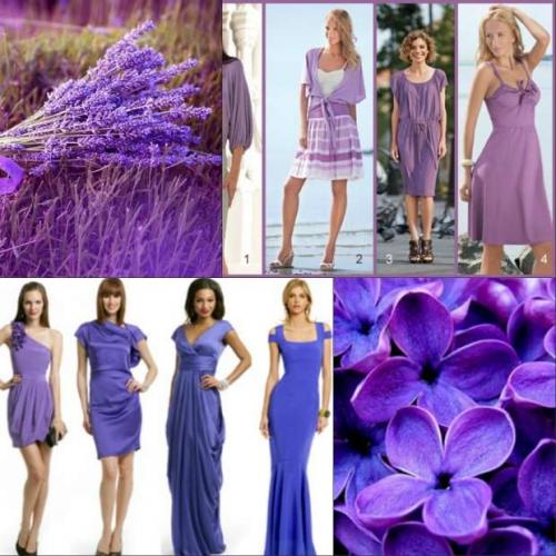 С каким цветом сочетается фиолетовый в интерьере. С чем сочетается фиолетовый цвет в одежде