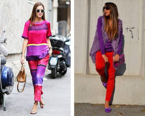 Кому подходит фиолетовый цвет