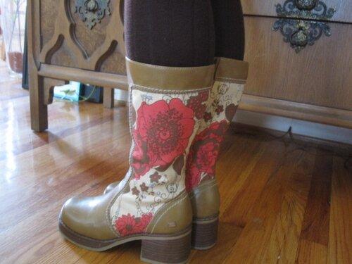 Декупаж зимних сапог. Декор обуви —, как обновить сапоги