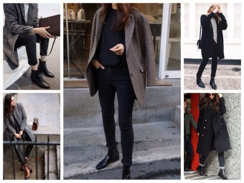 С чем носить ботинки по щиколотку. Челси – ботинки для всех