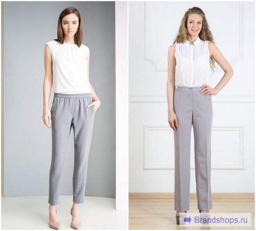 Узкие черные брюки с чем носить. Модные цвета и сочетания