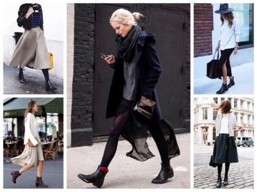 С чем носить ботинки по щиколотку. Челси – ботинки для всех