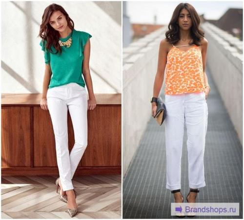 Узкие черные брюки с чем носить. Модные цвета и сочетания