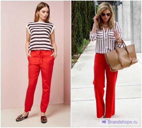 Узкие черные брюки с чем носить. Модные цвета и сочетания