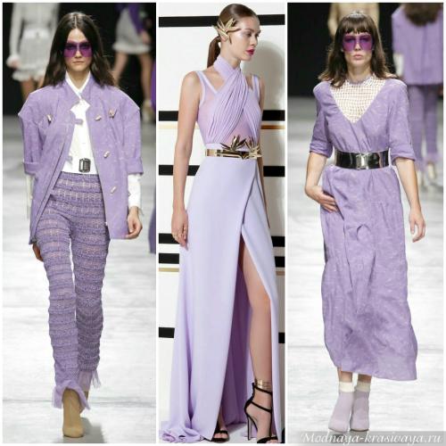 Темно фиолетовый кому идет. Фиолетовый: цвет тепла и холода