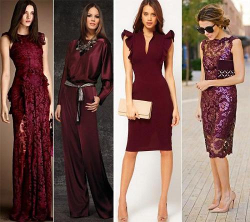 Украшения к платью цвета марсала. Длина платья 01 Украшения к платью цвета марсала. Длина платья 01