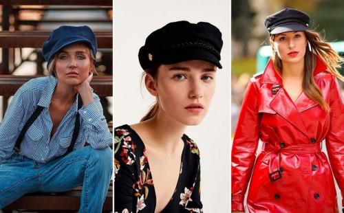 Вязаная шапка без помпона. Выбор схем вязания шапок 06 Вязаная шапка без помпона. Выбор схем вязания шапок 06