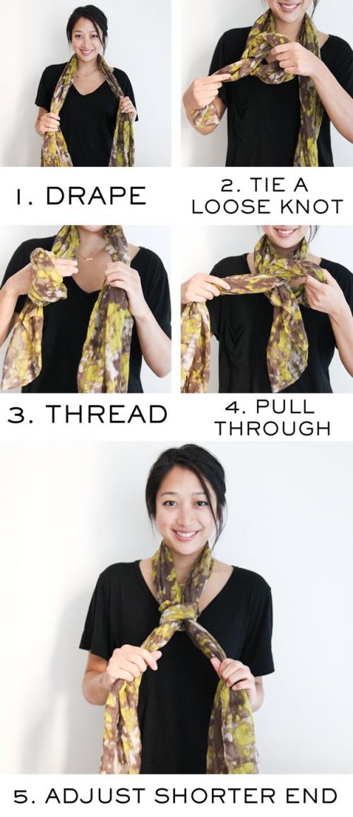 Как завязать шарф восьмеркой. Лучшие способы завязывать шарф