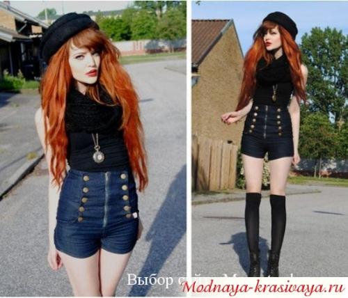 Гольфы выше колена с чем носить. Фото-образы для городских модниц