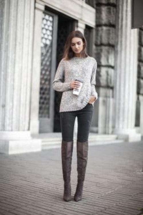 С чем носить колготки ботфорты. Общие рекомендации