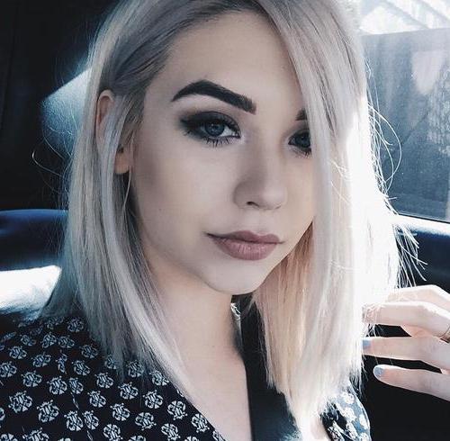 Блонд с розовым отливом. Модный блонд 09