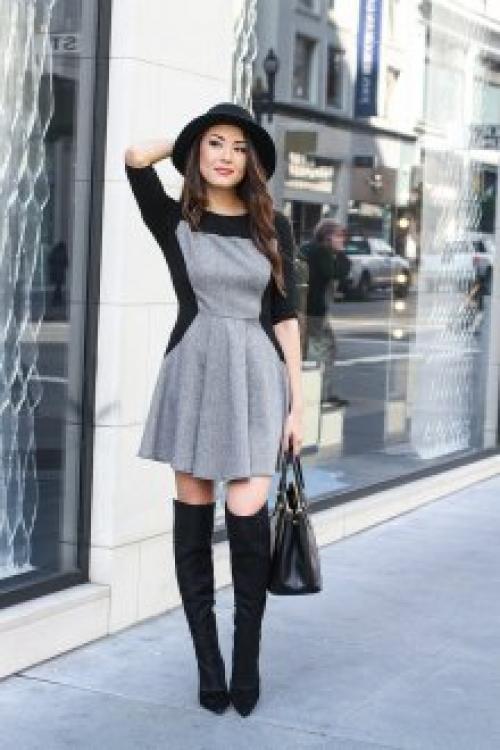 С чем носить колготки ботфорты. Общие рекомендации