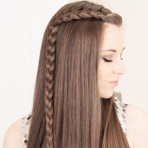 Как уложить челку утюжком. Как эффектно уложить длинную челку? (50 фото)