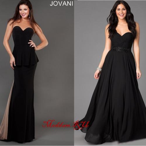 Как украсить черное платье с длинным рукавом. Длинное вечернее платье «в пол»: кружевное и не только