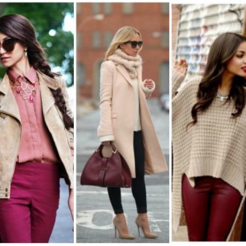 Кому подходит бордовый цвет. Бордовый цвет и его оттенки в одежде: уверенность и сила