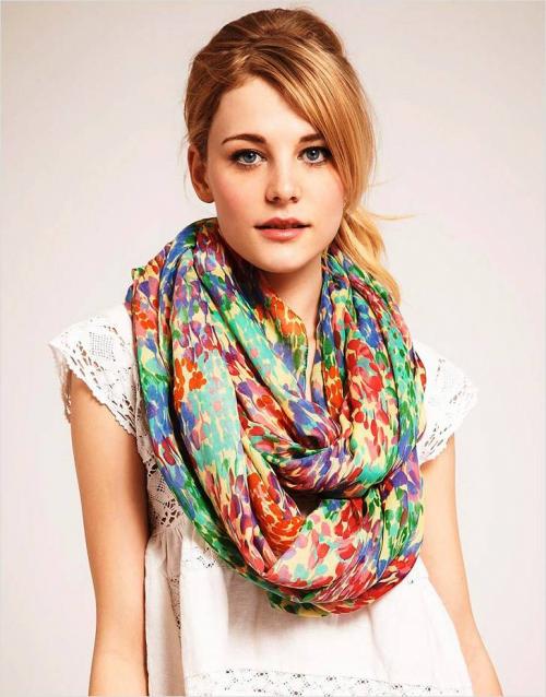 Снуд в 2 оборота, как носить. 10 способов, как носить снуд 16 Снуд в 2 оборота, как носить. 10 способов, как носить снуд 16