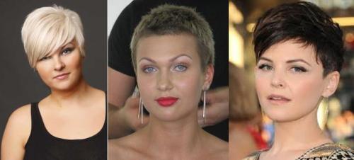 Стрижки для вьющихся волос и круглого лица. Короткие стрижки