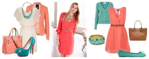Кому подходит коралловый цвет в одежде. Цветовая гармония 10