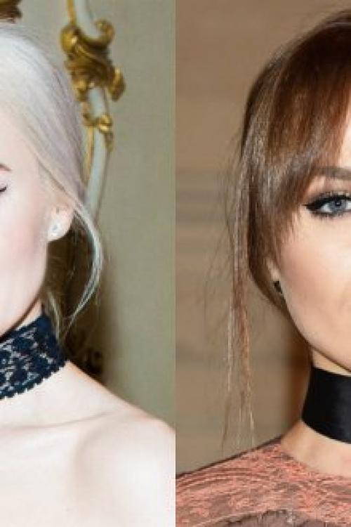 Чокер на шею: с чем носить это стильное украшение