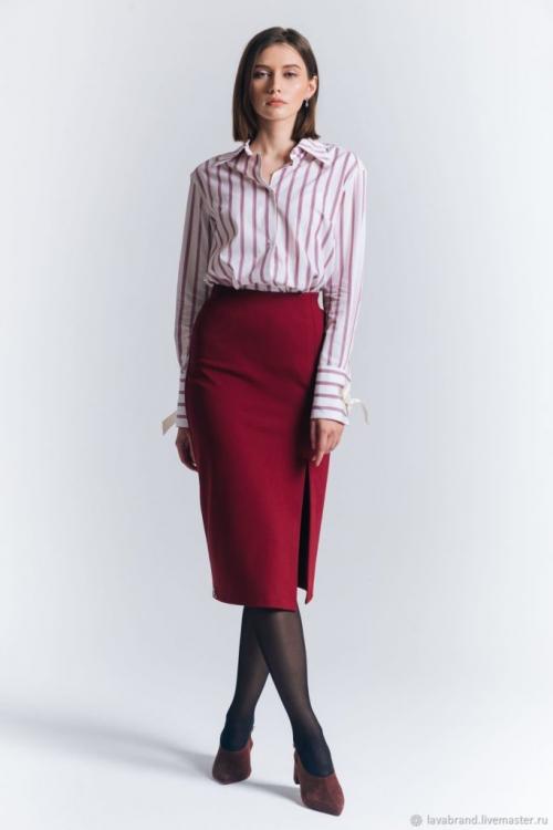 Полосатая рубашка с чем носить. С чем носить женскую полосатую рубашку