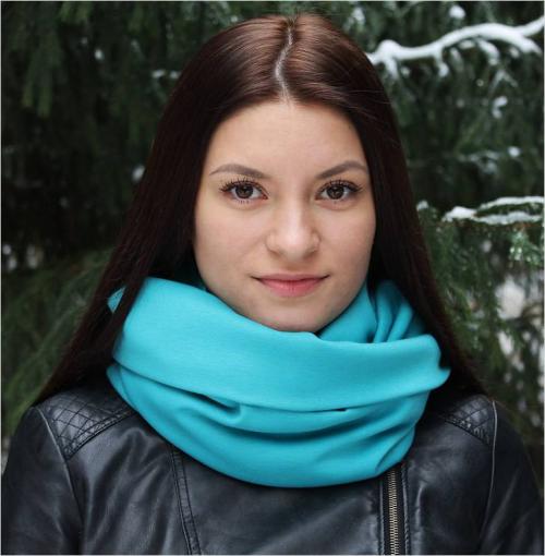 Снуд в 2 оборота, как носить. 10 способов, как носить снуд 15 Снуд в 2 оборота, как носить. 10 способов, как носить снуд 15