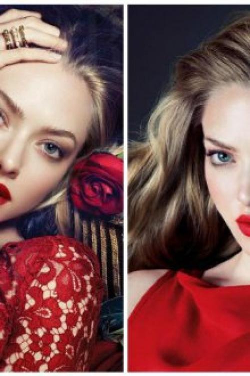 Макияж черный с красным. 