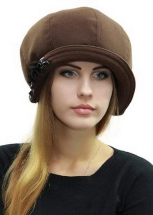 Берет для круглого лица спицами. Для 35-40 лет 07 Берет для круглого лица спицами. Для 35-40 лет 07