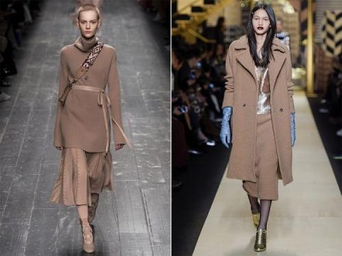 Светло коричневый цвет в одежде. Актуальные оттенки коричневого