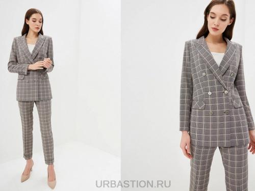 Как украсить серый пиджак. Модели серых пиджаков для женщин на фото
