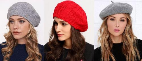 Береты для круглого лица. Как выбрать берет под тип лица