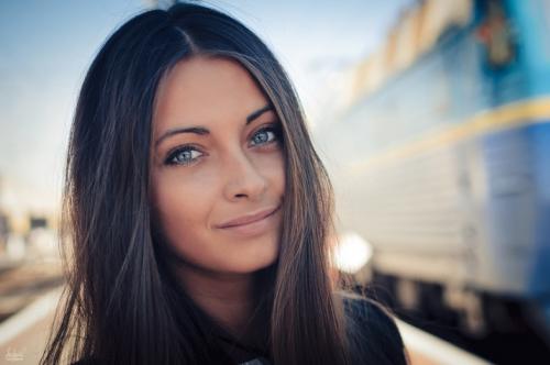 Макияж черный с красным. 11