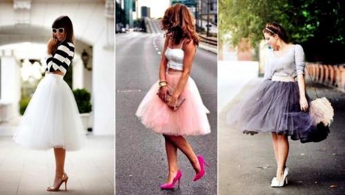 Юбка из атласа карандаш. Образ кокетки 15