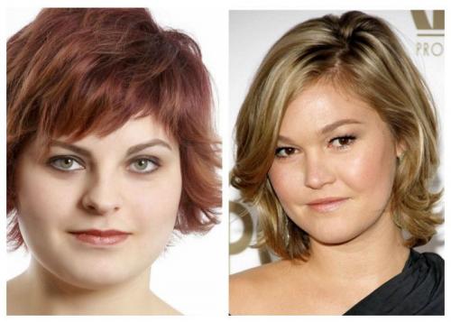 Короткие стрижки на кудрявые волосы для полных. Короткие стрижки для полных женщин