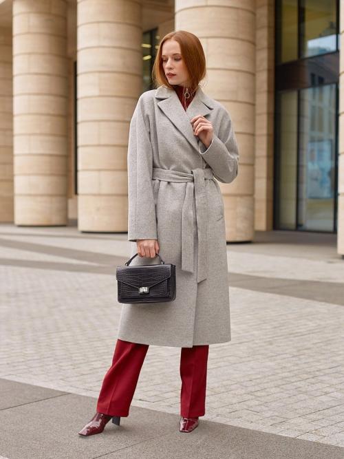 Шапка под пальто халат. С чем носить